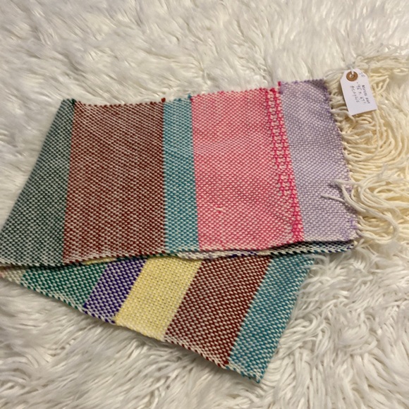 Weavers Accessories - Scarf size 63” long and 9” wide brand new very colorful and pretty